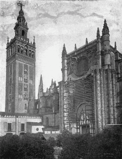 CATHEDRAL OF SEVILLE
The Giralda, from the Orange Tree Court