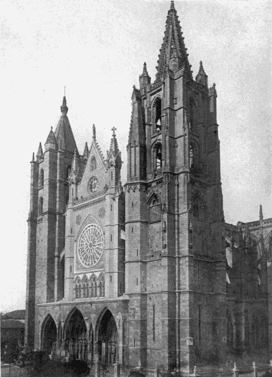 CATHEDRAL OF LEON
From the southwest