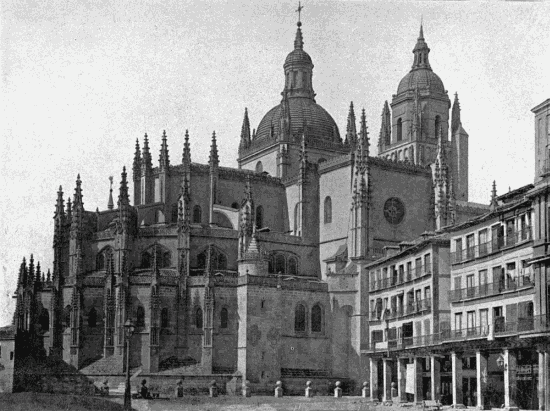 CATHEDRAL OF SEGOVIA.
From the Plaza.