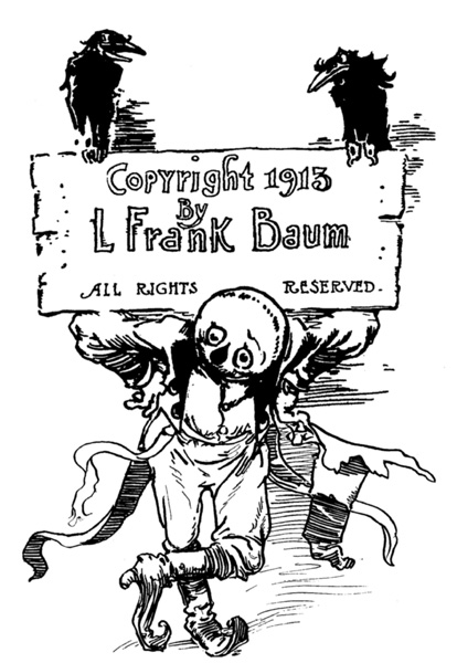Copyright 1913