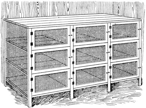 Fig. 3. Practical Type of Indoor Hutch.