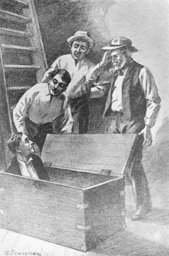 “tom did not try to make his escape.”&mdash;P 119.