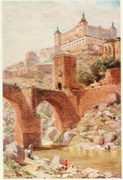TOLEDO. The Alcntara Bridge.