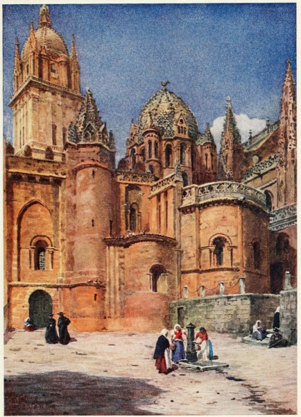 SALAMANCA. The old Cathedral.