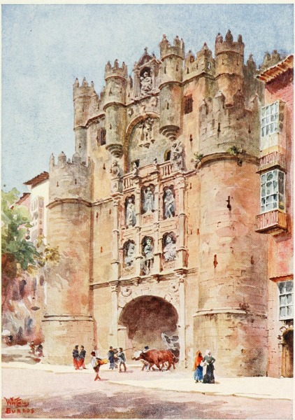 BURGOS. Arch of Santa Maria.