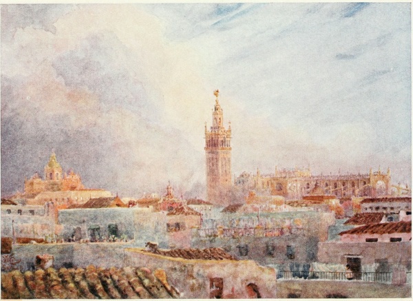 SEVILLE. View over the Town.
