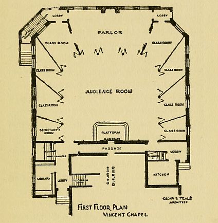 First Floor Plan Vincent Chapel