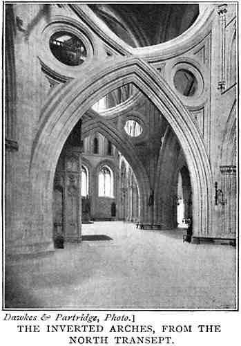 The Inverted Arches, From The North Transept.
