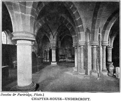 Chapter-House—Undercroft.