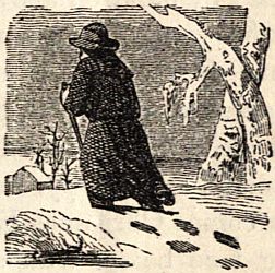 Man in snow