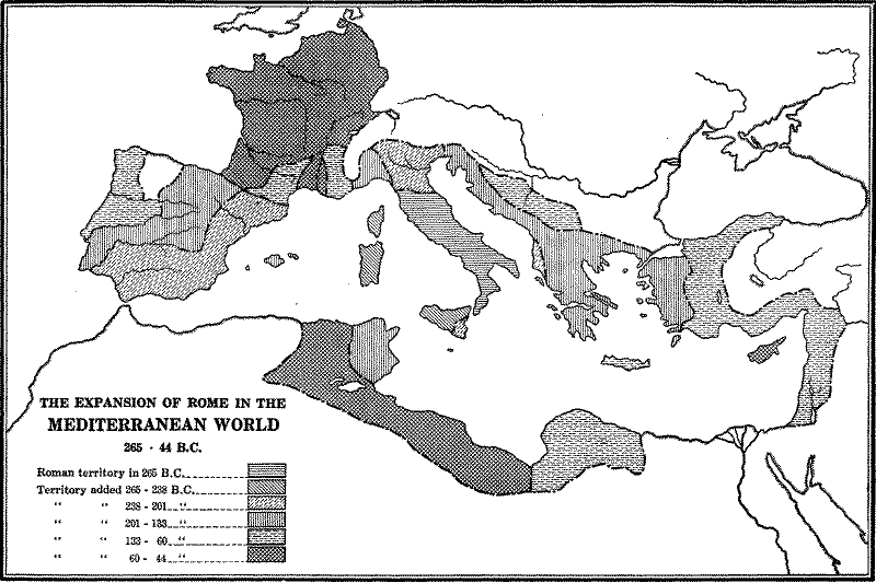 The Expansion of Rome in the Mediterranean World 265–44 B. C.