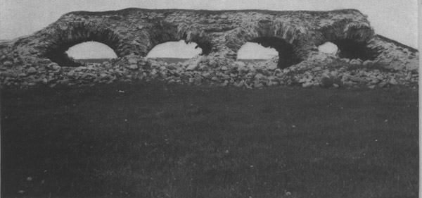 Remains of the King's Bastion, Louisbourg
