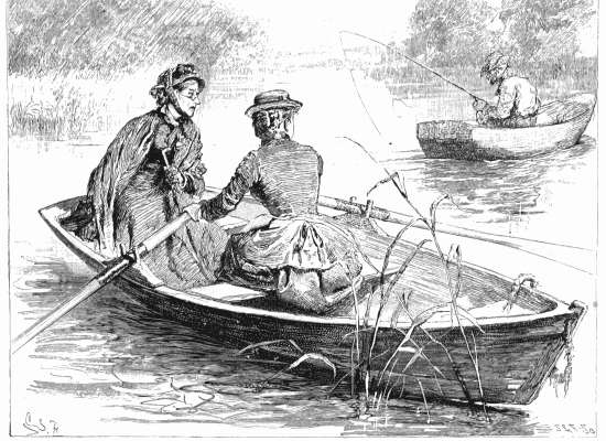 "THE SECOND BOAT, WHICH WAS FARTHER UP THE LAKE,
CONTAINED A MAN."