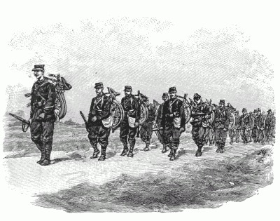 COMPAGNIE CYCLISTE: COLE MILITAIRE DE GYMNASTIQUE AT JOINVILLE-LE-PONT.