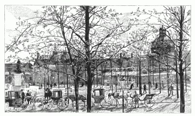 HÔPITAL DE LA SALPÈTRIÈRE, ORIGINALLY AN ARSENAL BUILT BY LOUIS XIII, AND NOW AN ASYLUM FOR AGED AND INSANE WOMEN. THE STATUE IS THAT OF DOCTOR PINEL, AN EMINENT BENEFACTOR OF THE INSANE. HÔPITAL DE LA SALPÈTRIÈRE, ORIGINALLY AN ARSENAL BUILT BY LOUIS XIII, AND NOW AN ASYLUM FOR AGED AND INSANE WOMEN. THE STATUE IS THAT OF DOCTOR PINEL, AN EMINENT BENEFACTOR OF THE INSANE.