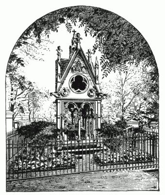 TOMB OF ABLARD AND HLOSE, CEMETERY OF PRE-LACHAISE.