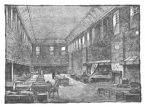 THE OLD DORMITORY AT WESTMINSTER SCHOOL.