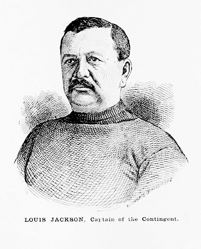 LOUIS JACKSON, Captain of the Contingent.