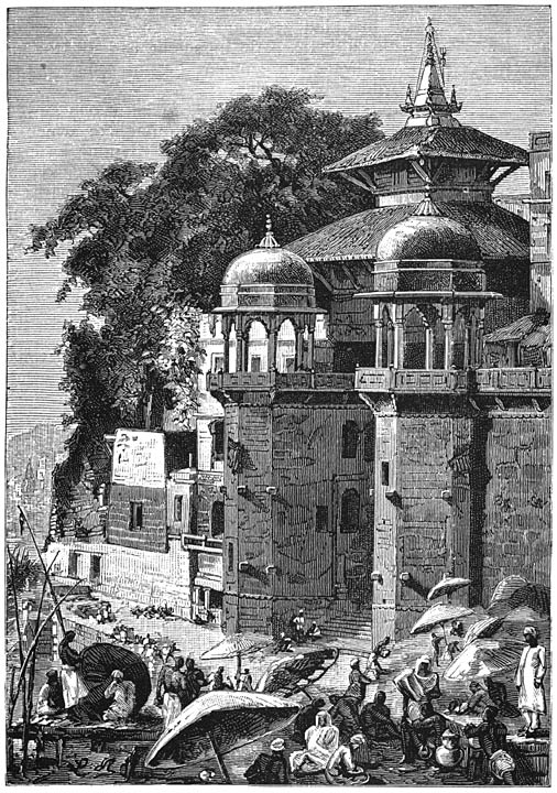 B&eacute;nares: N&eacute;paulsche pagode. Blz. 100.