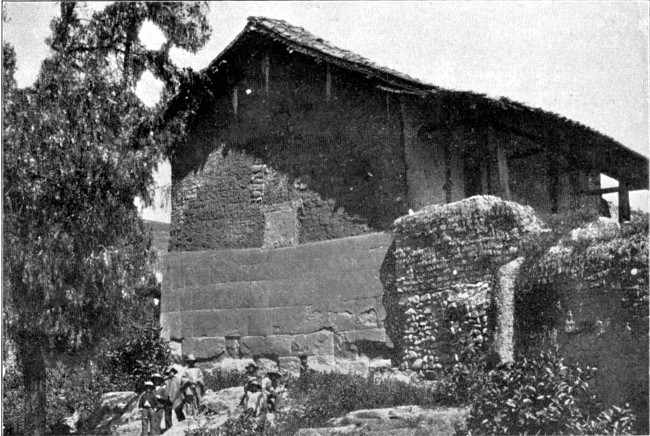 ATAHUALPA'S HOUSE, CAXAMARCA.

See page 260.