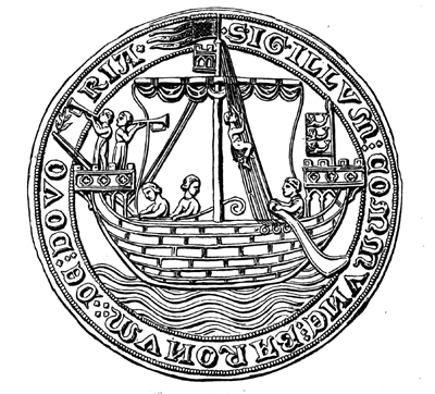 Dover seal. 1284.