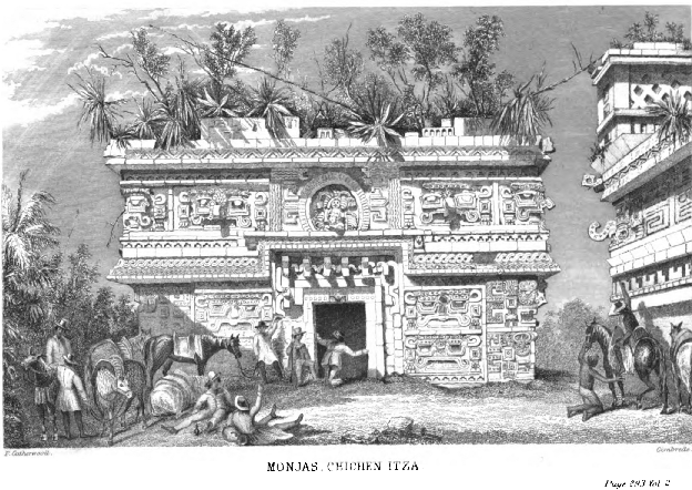 End Faade of the Monjas