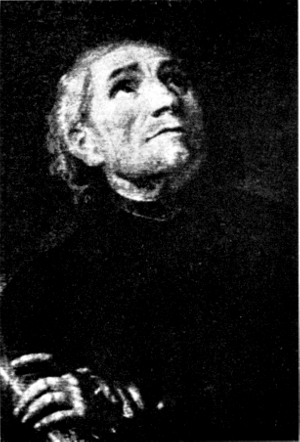  Figure 2.—Portrait of Father Francesco Borghesi,
inventor and designer of the astronomical clock in the Museum of History
and Technology.