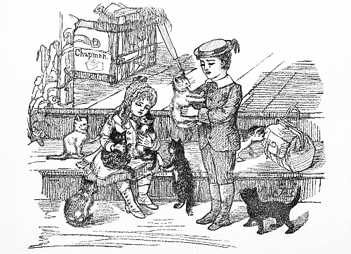 "Johnny and Rosy bade them good-by, one by one."&mdash;Page 50.