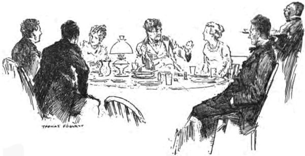 The old Captain was perfect. He was a very pattern of
gallantry