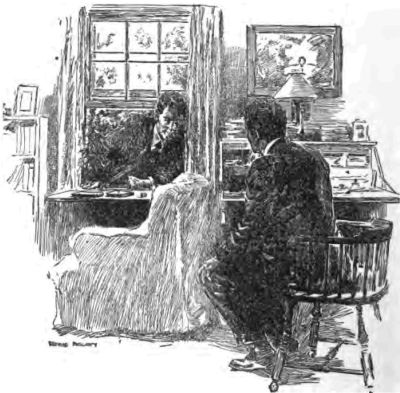 "I couldn't stay away another minute. I had to know what
the old Captain said and did when the flying-machine came to Hempfield"