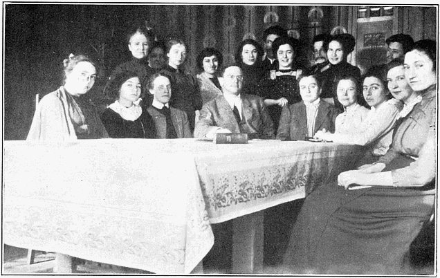A Class of Russian Students with their Teachers.