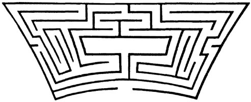 The maze, Rosamond's Bower