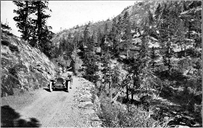 Lincoln Highway near Soda Springs, Cal.