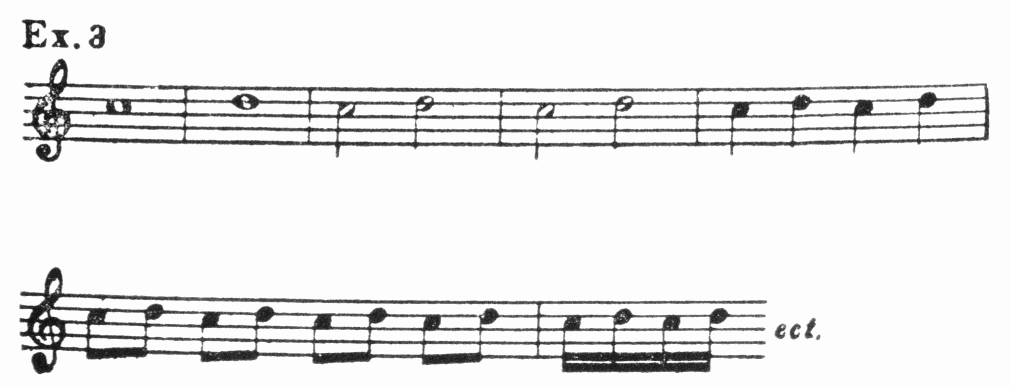 musical notation: Ex. 3