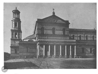 ROMA, BASILICA DE S. PAULO—Fachada lateral (norte)