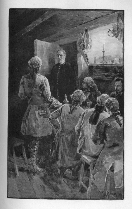 For the visitor was none other than the Black Abb� himself.