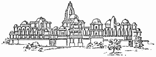 View of Temple at Sadri