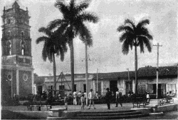 Agramonte Plaza, Puerto Principe, Cuba.
Photograph by V. K. Van de Venter, Jan. 28, 1900.