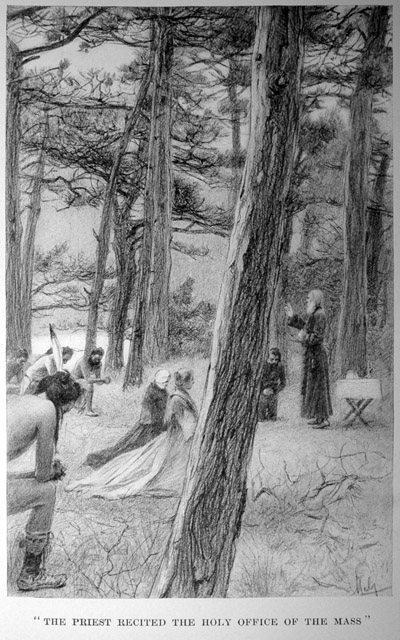 The priest recited the holy office of the mass.