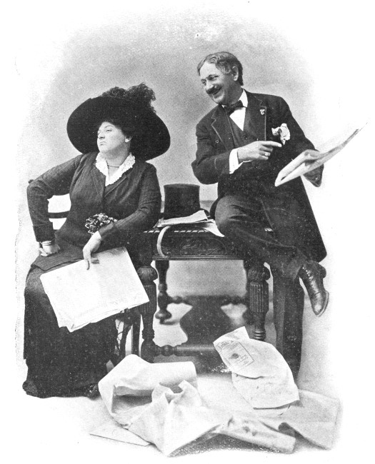 "She looked like a turnip and acted the part
artistically."