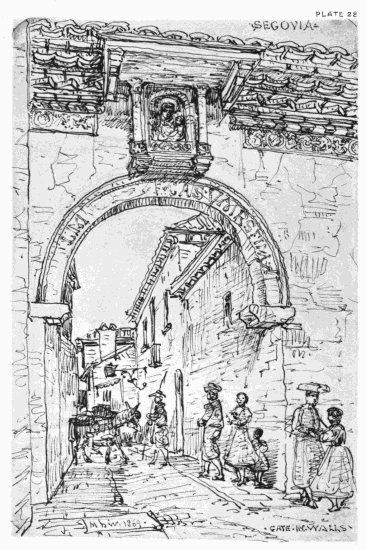 PLATE 28
SEGOVIA
GATE IN WALLS
MDW 1869