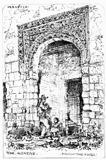 PLATE 29
SEGOVIA
MDW 1869
THE ALCAZAR. HALL OF THE KINGS.
