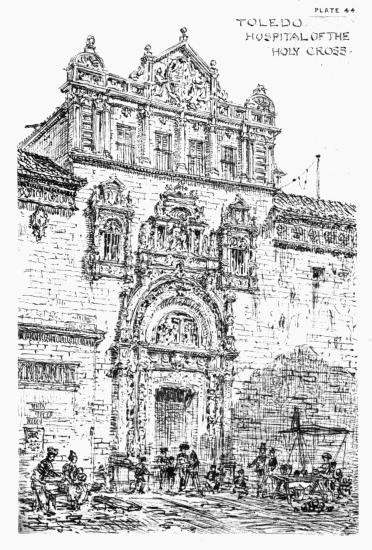 PLATE 44
TOLEDO
HOSPITAL OF THE HOLY CROSS