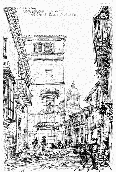 PLATE 63
MALAGA
RENAISSANCE HOUSE IN THE CALLE SANT' AUGUSTIN
MDW 1869
