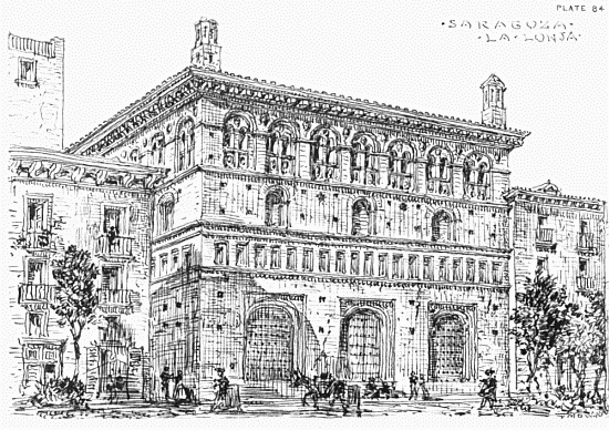 PLATE 84
SARAGOZA
LA LONJA
MDW 1869