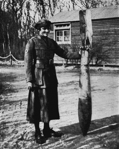  AERIAL TORPEDO DROPPED INTO
CAMP