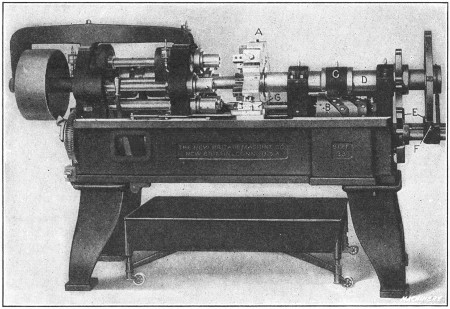 New Britain Multiple-spindle Automatic Chucking Machine of Single-head Type