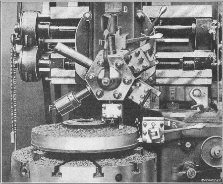 Turning a Gear Blank on a Vertical Turret Lathe