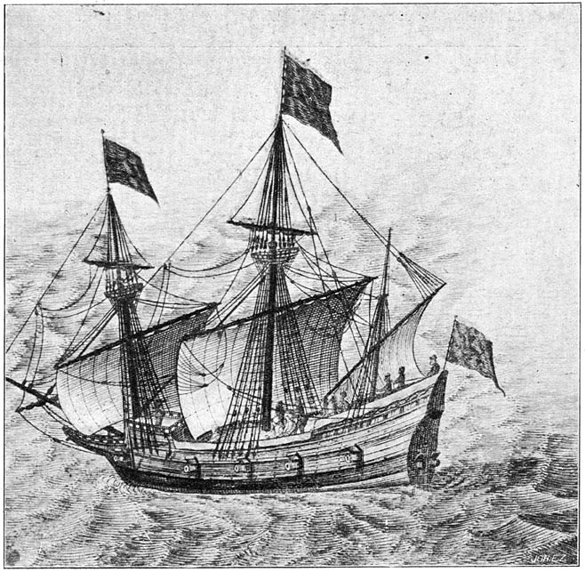 TYPE VAN HET SCHIP &ldquo;DE HALVE MAAN&rdquo;