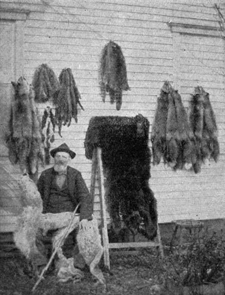 WOODCOCK AND SOME OF HIS CATCH.